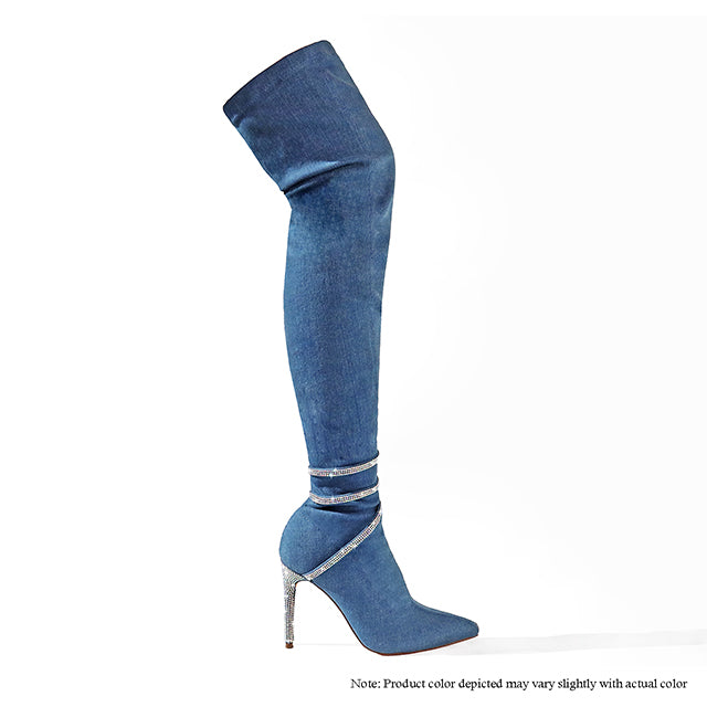 a pair of high heeled shoes with a high heel