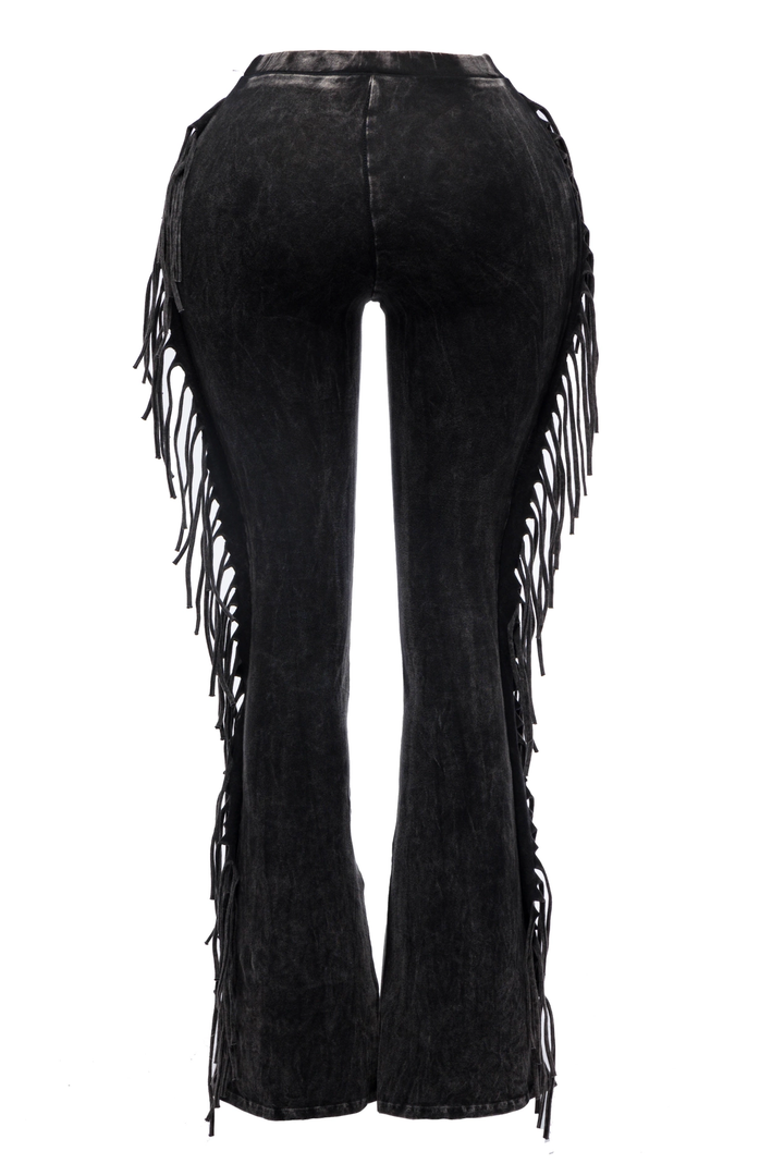 Fringe Detailed Pants