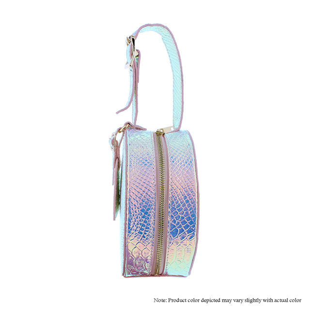 Pink Hologram Arm Candy Bag Liliana