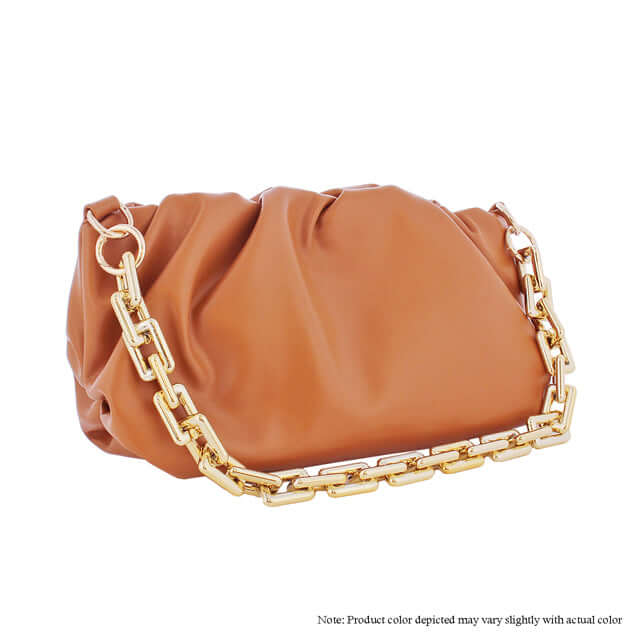 Scrunchy Chain Bag - Honey Liliana
