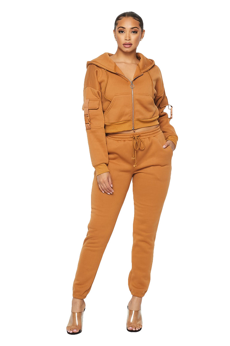 Sweatsuit - Camel Hot & Delicious