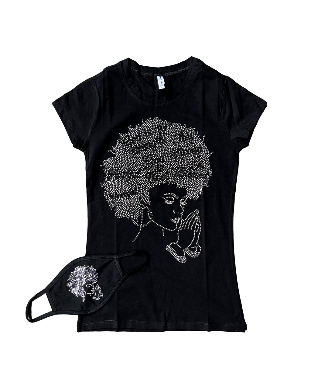 God is ......Tee w/ Matching Mask The House of Stylez