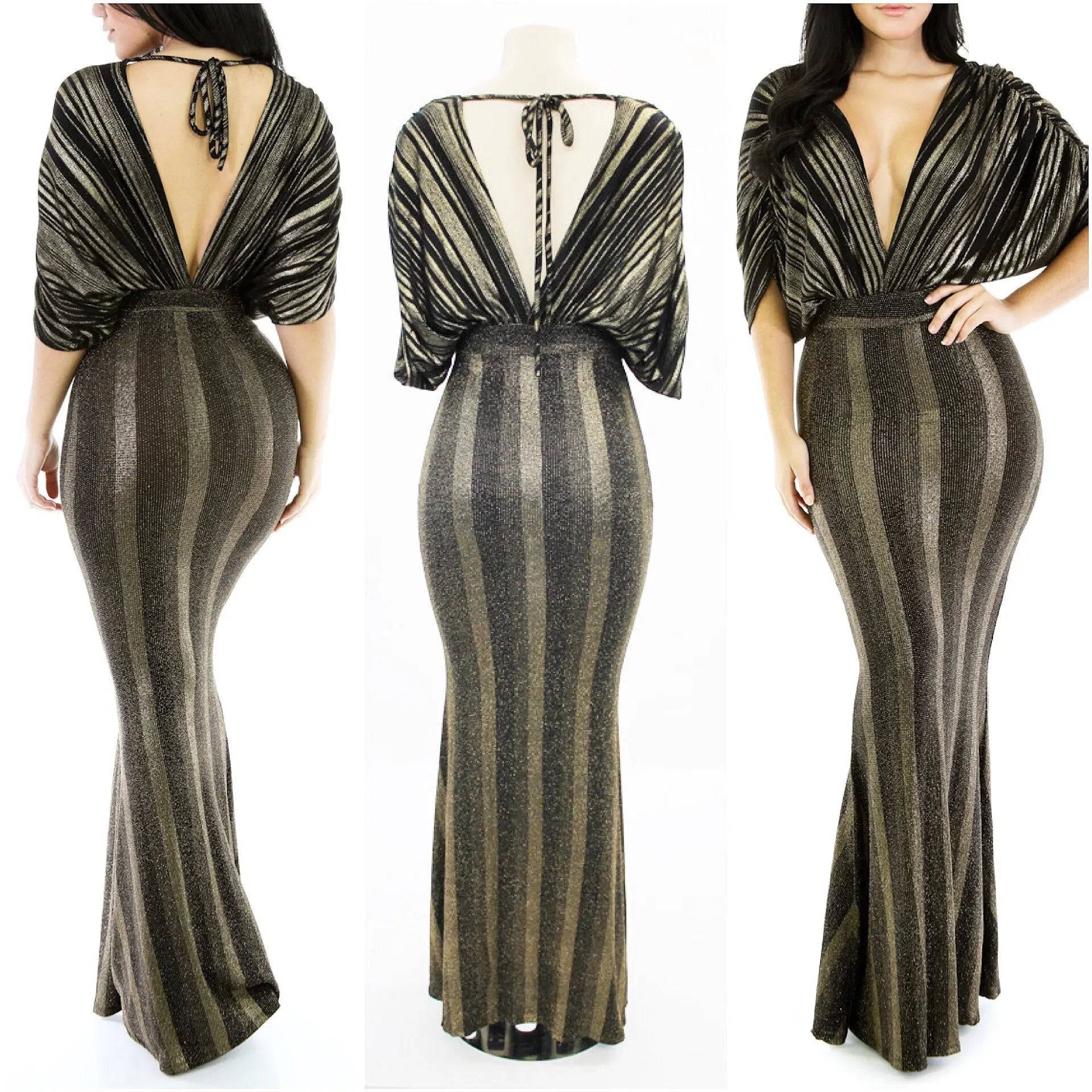 The Black & Gold Gown The Black & Gold Gown
