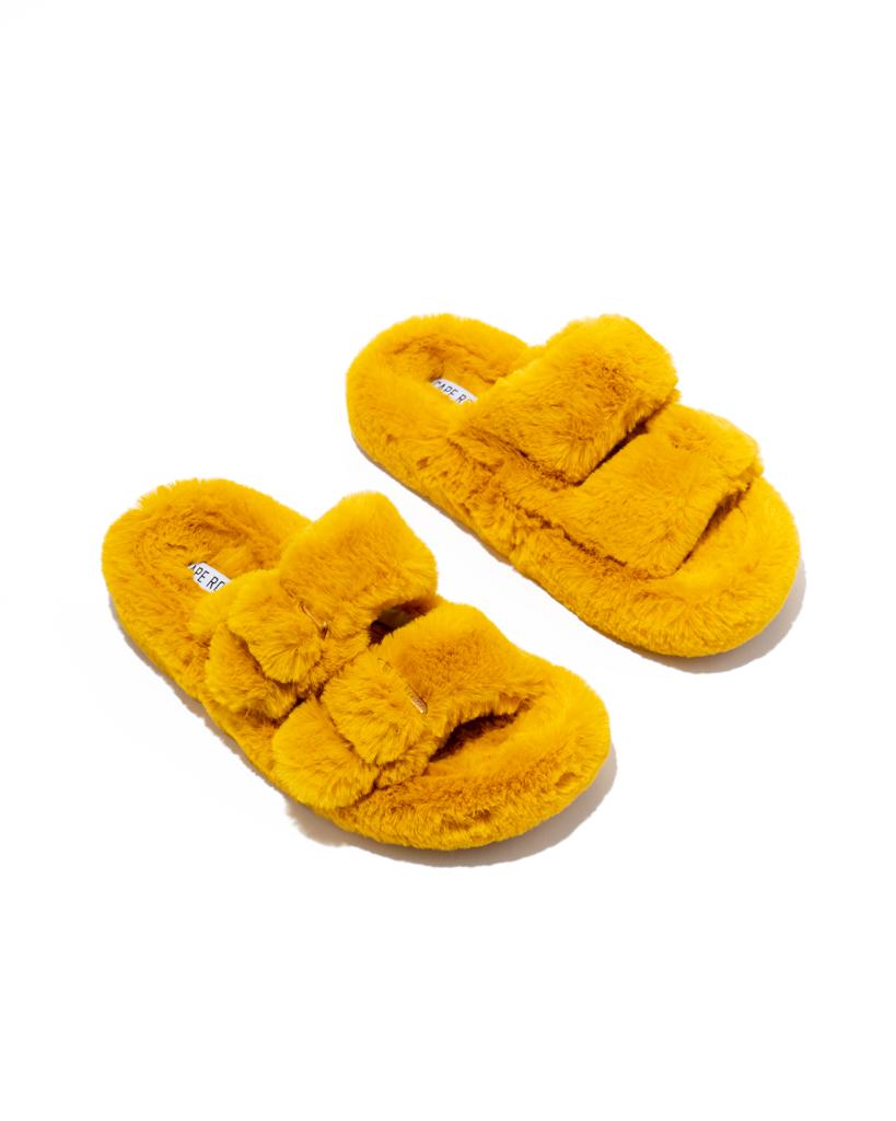 Jessica - Mustard {Order 1/2 Size Larger} Cape Robbin