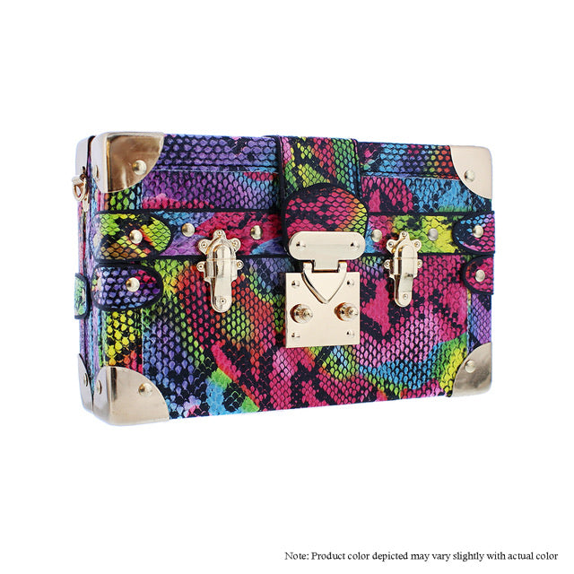 Treasure Crossbody Bag - Multi Snake Liliana