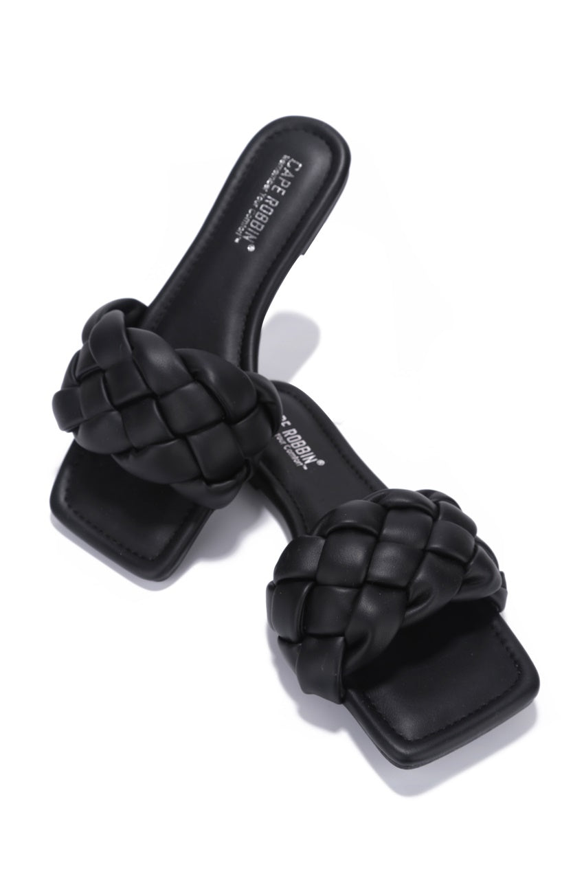 Slide Sandals: Vanessa Gyrl - Black Liliana