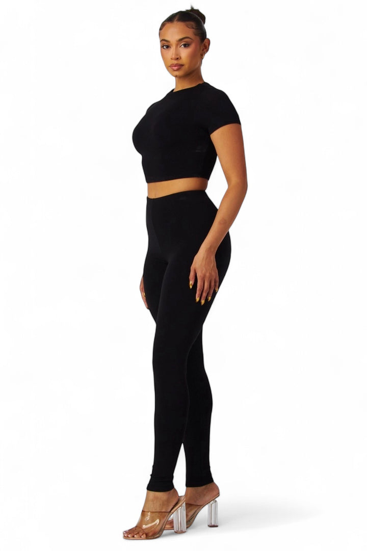 Jovie Crop Top & Skinny Leg Set