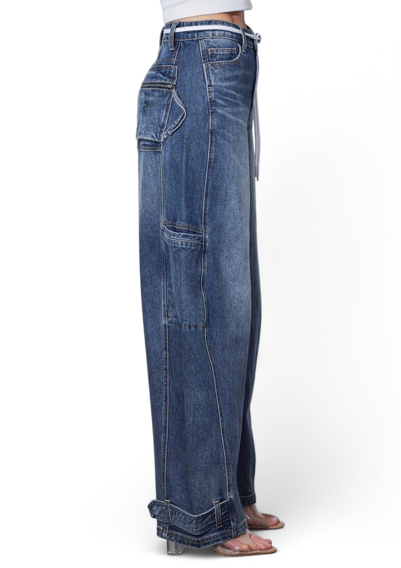 パンツ B.S STOCK BARREL BAGGY JEAN Levi's - Super Baggy Barrel Jeans in Shaded View – Stoy