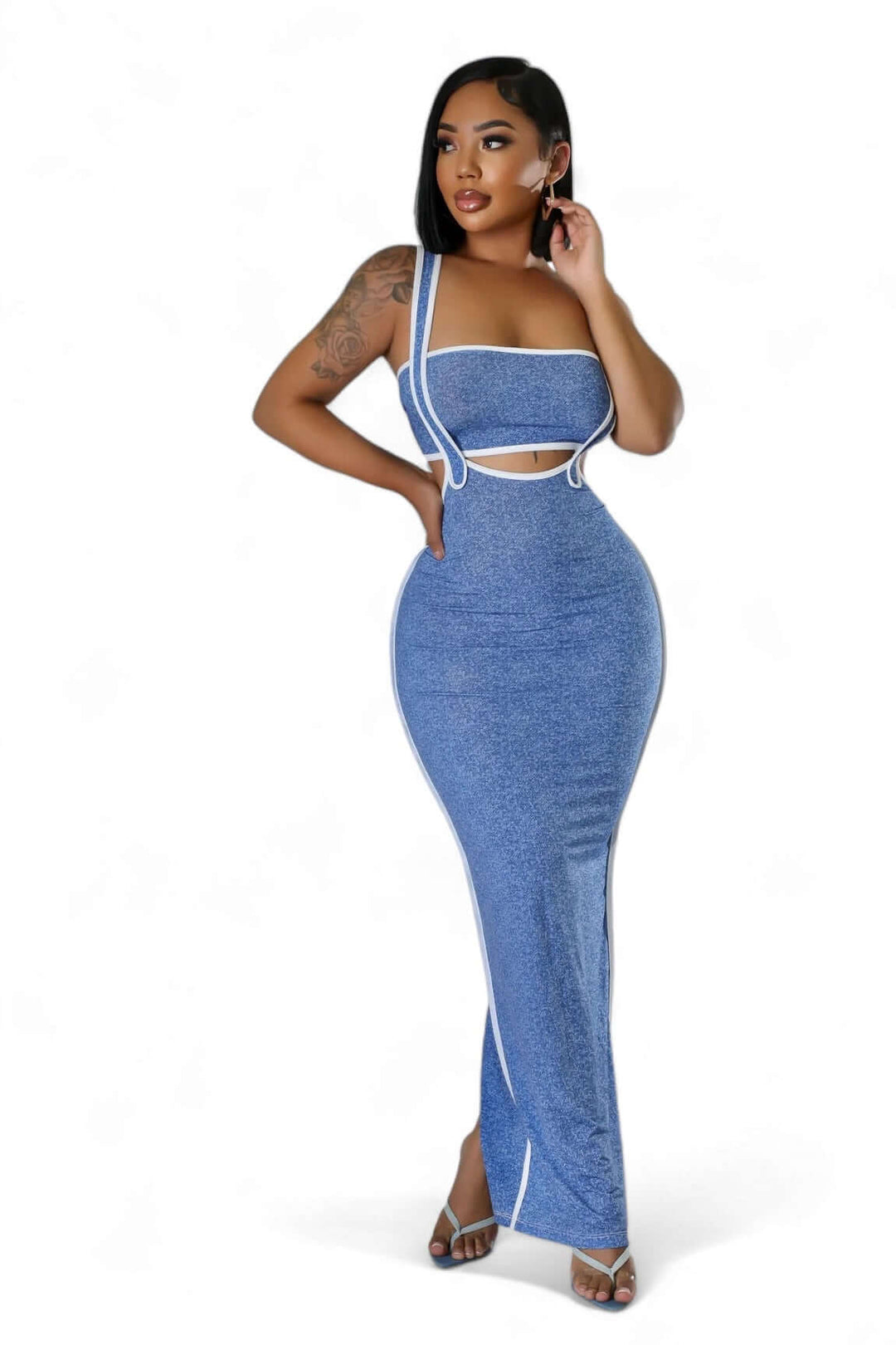 spree dress fashion nova Shot At Love Maxi Dress ??@fashionnova Wearing: Lacie Lace Maxi Dress Light Blue Designer Clothing Spree Online Dresses