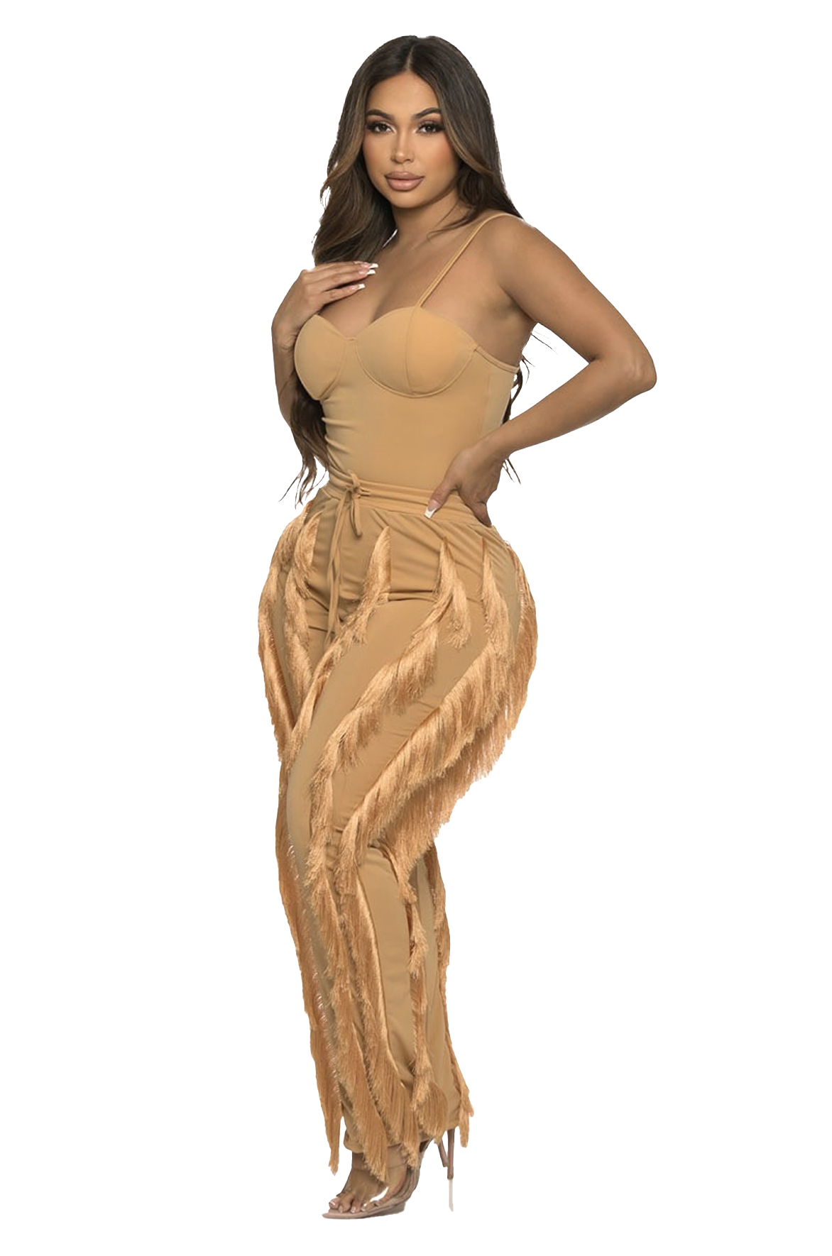 2 piece bodysuit pant set womens