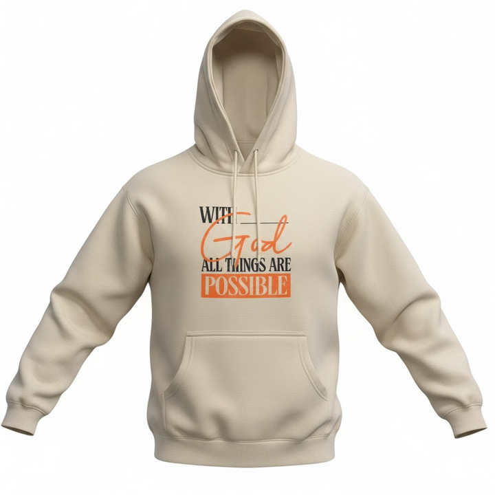 With God All Things are Possible  {Unisex}