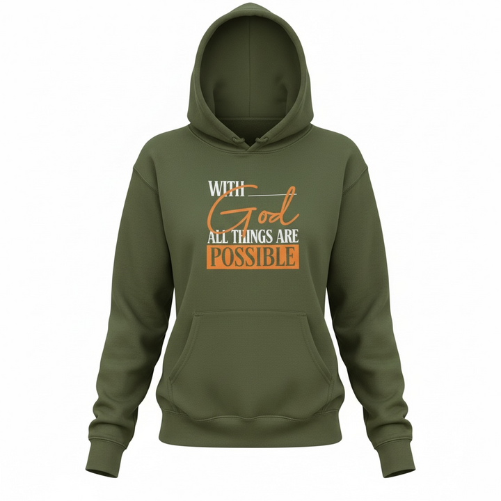 With God All Things are Possible  {Unisex}