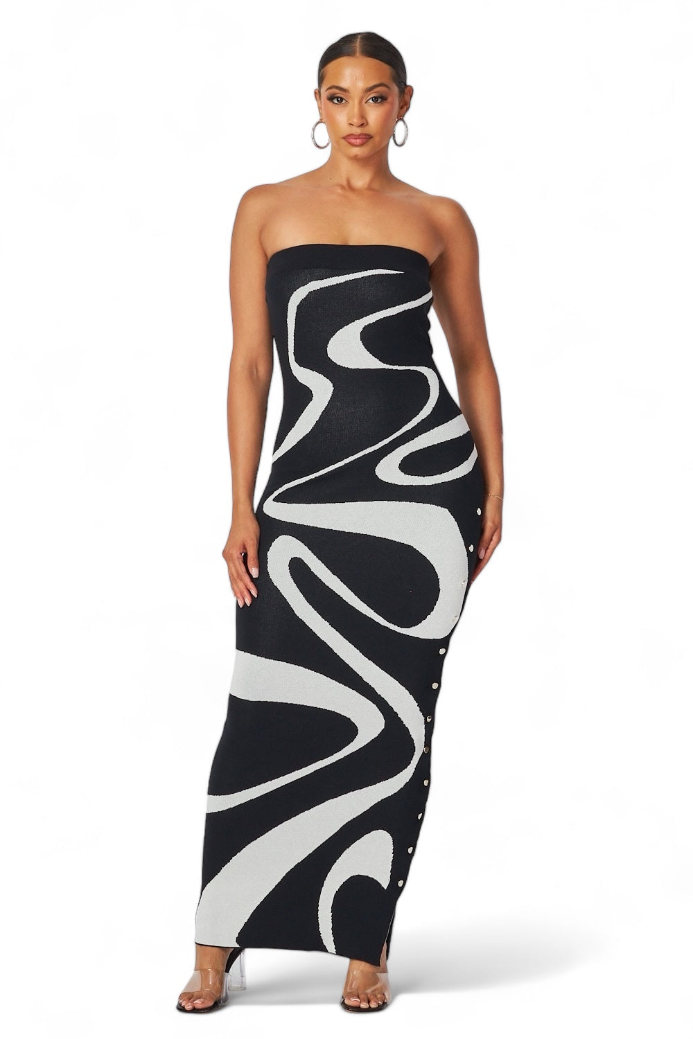 Strapless Maxi Tube Dress