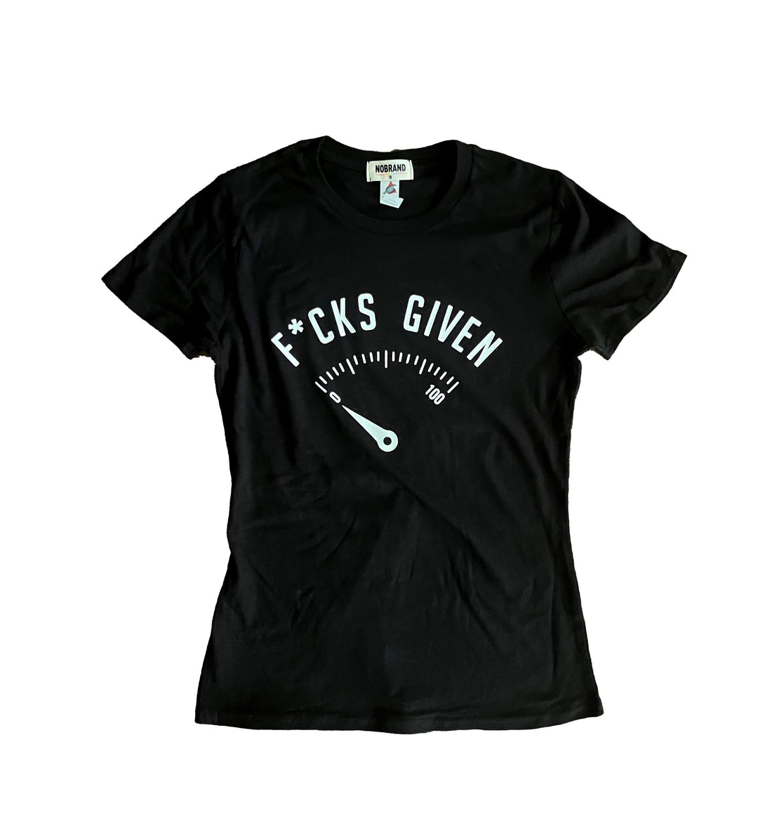 a women's black t - shirt with the words f k's given