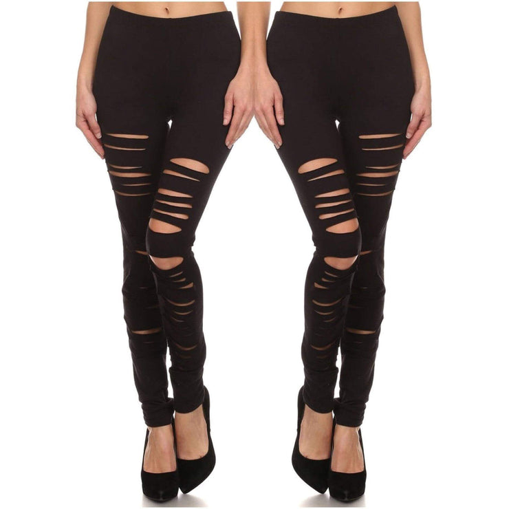 Distressed Leggings The House of Stylez