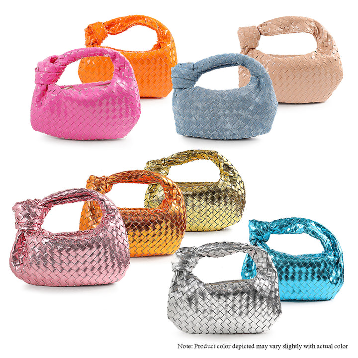 a set of four purses in different colors
