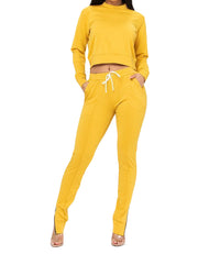 2 PC Jogging Set Half Heart