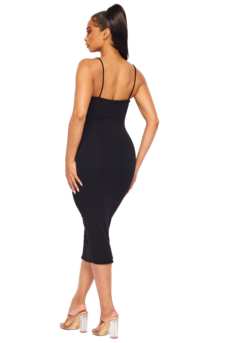 Bodycon Midi Dress The House of Stylez