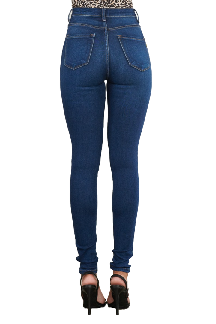 {MP1839} Blue Denim Skinny Jeans Vibrant